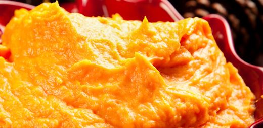  Purée ze słodkich ziemniaków
